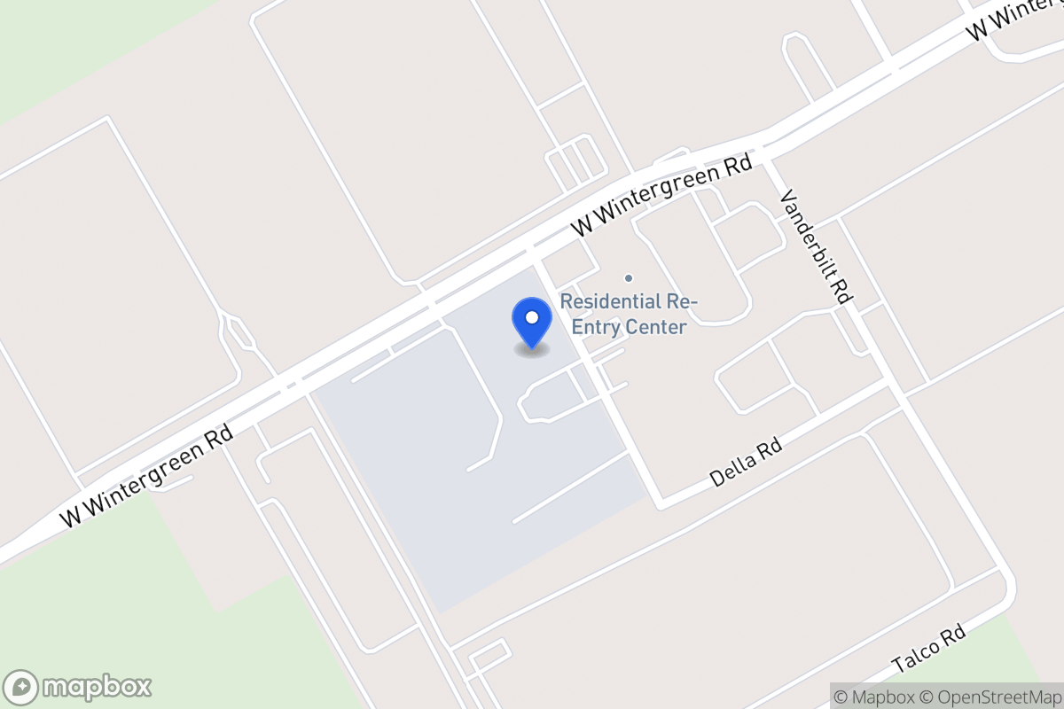 Map of 1014 W Wintergreen Rd