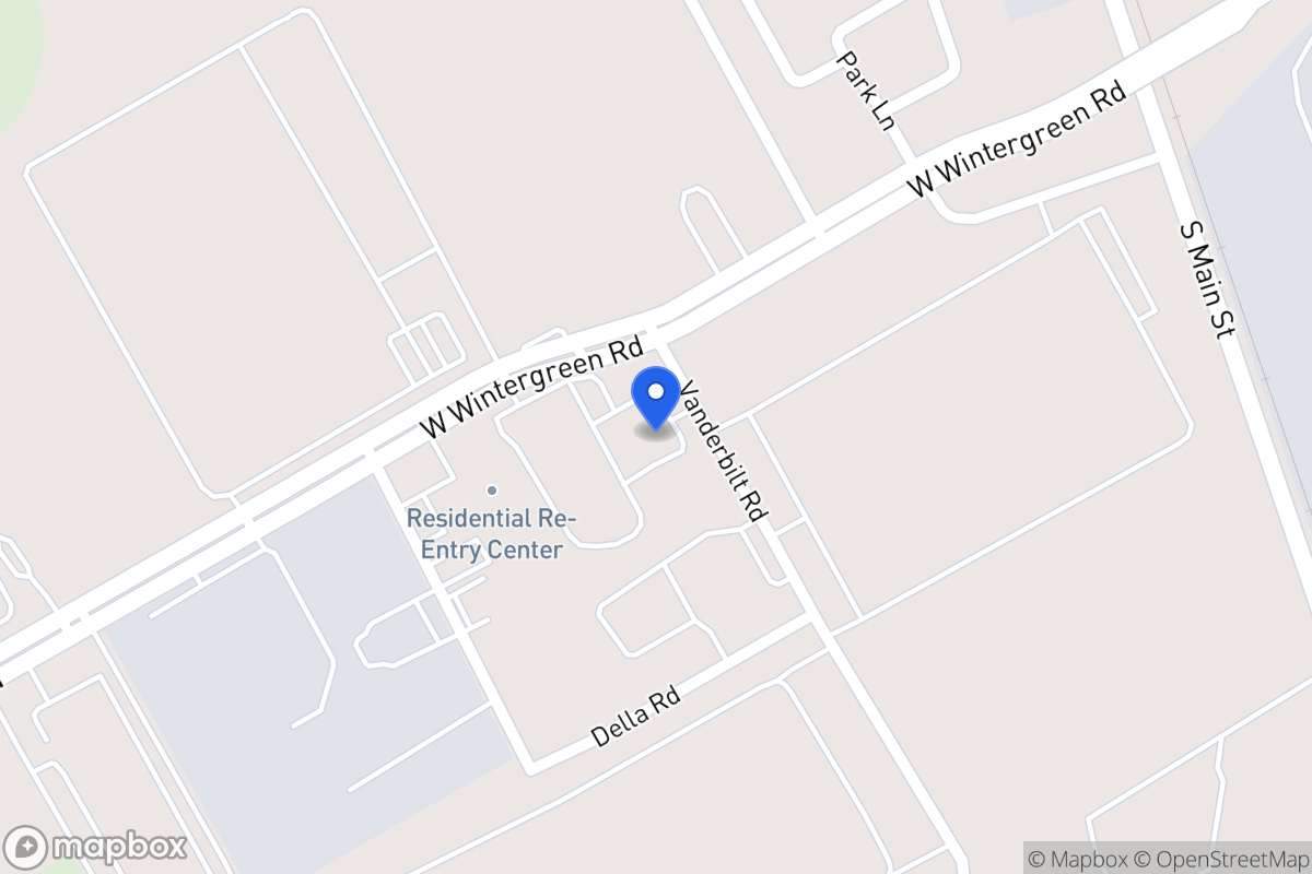 Map of 710 W Wintergreen Rd