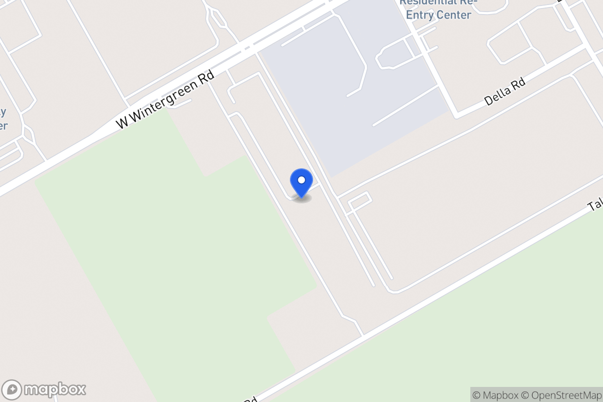 Map of 1333 W Wintergreen Rd