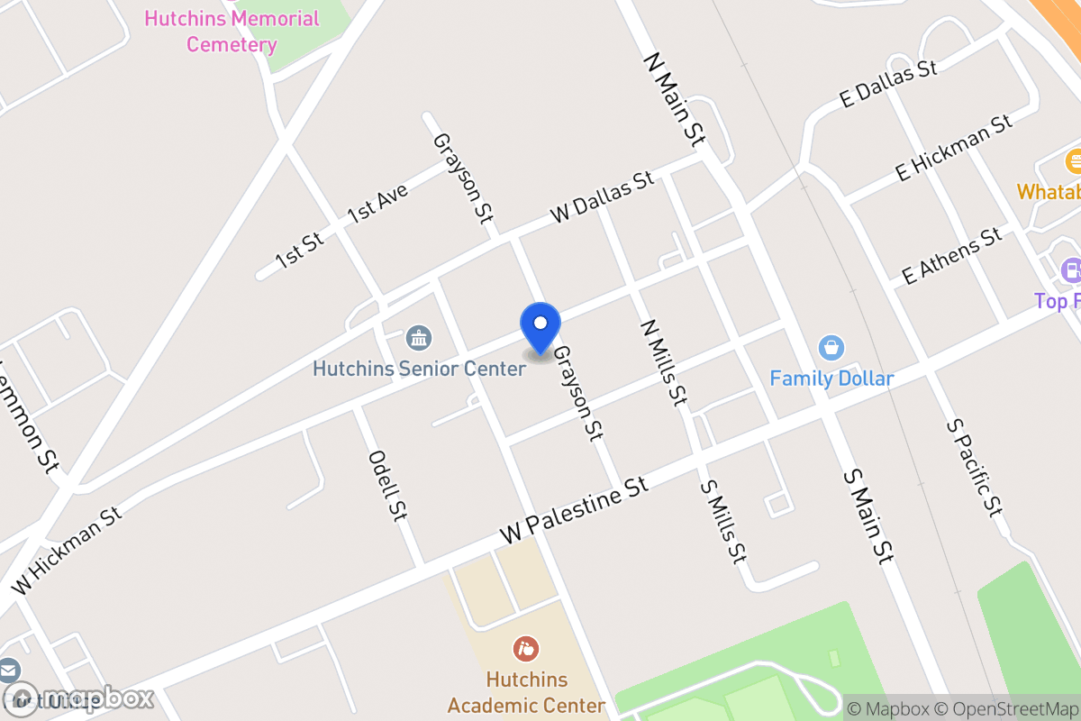 Map of 400 Hickman St