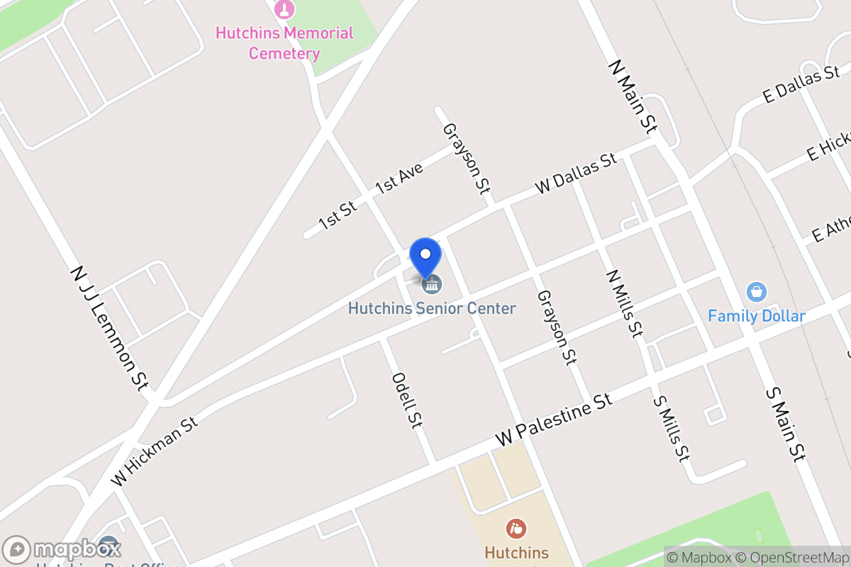Map of 500 W Hickman St