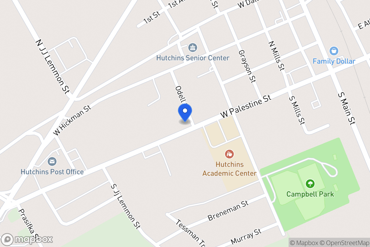 Map of 100 Odell St