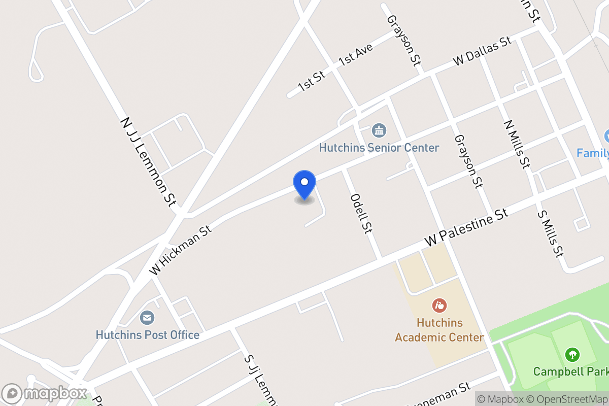 Map of 618 Hickman St