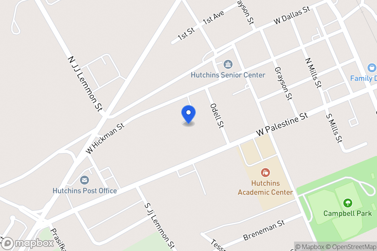 Map of 6 Hickman St