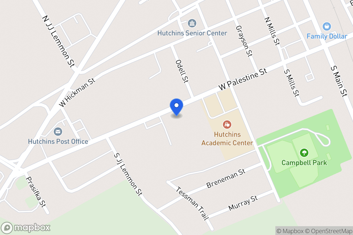 Map of 606 Palestine St