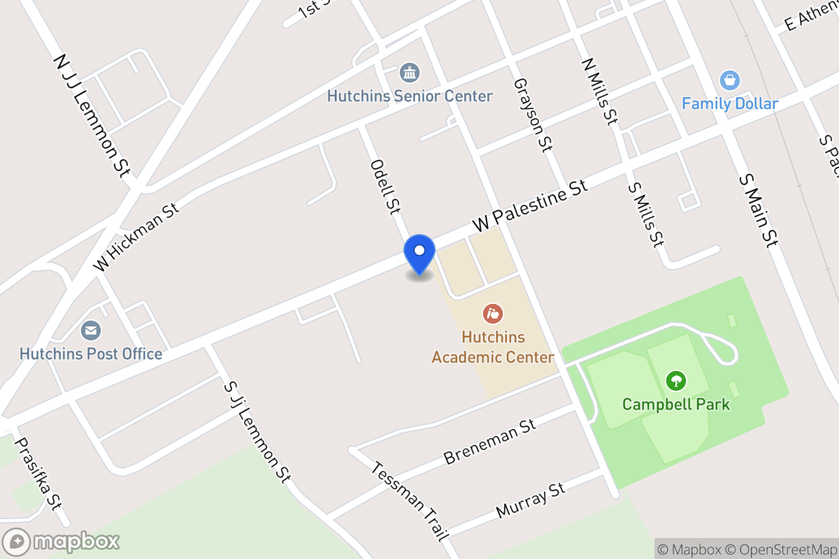 Map of 600 Palestine St