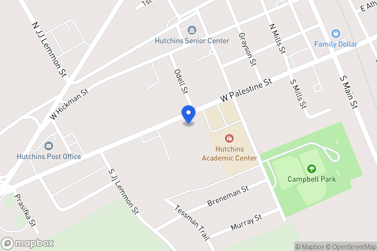 Map of 602 Palestine St