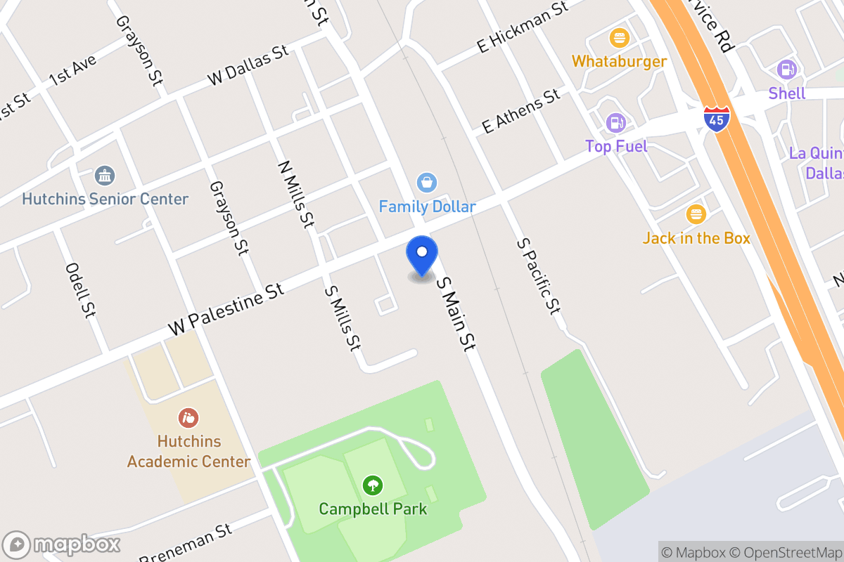Map of 111 S Main St