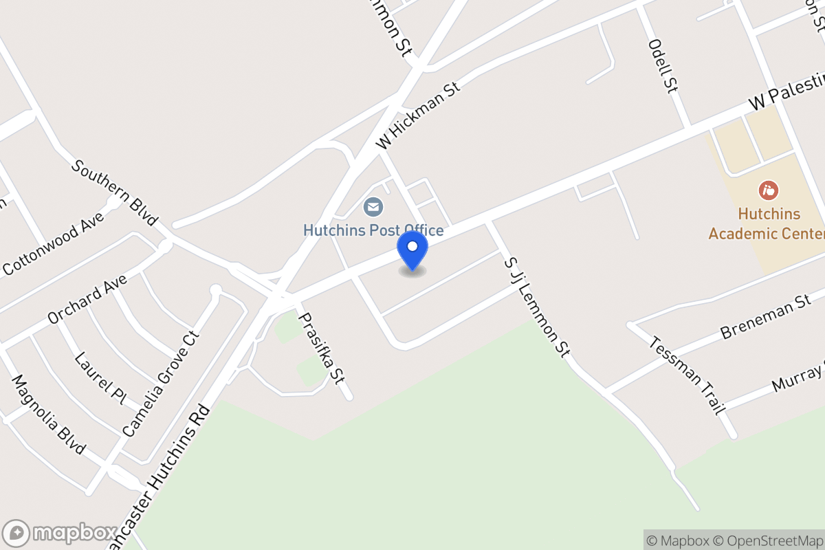 Map of 724 W Palestine St