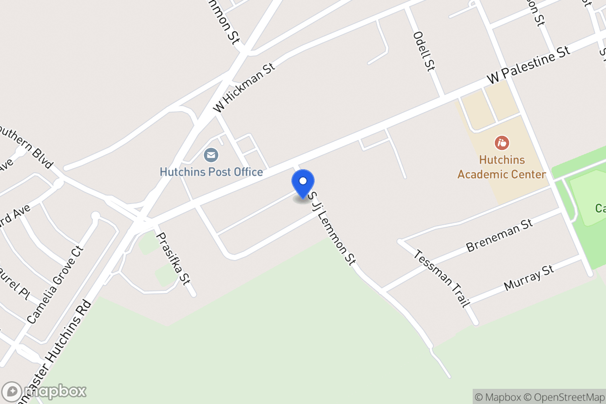 Map of 701 Crockett Dr