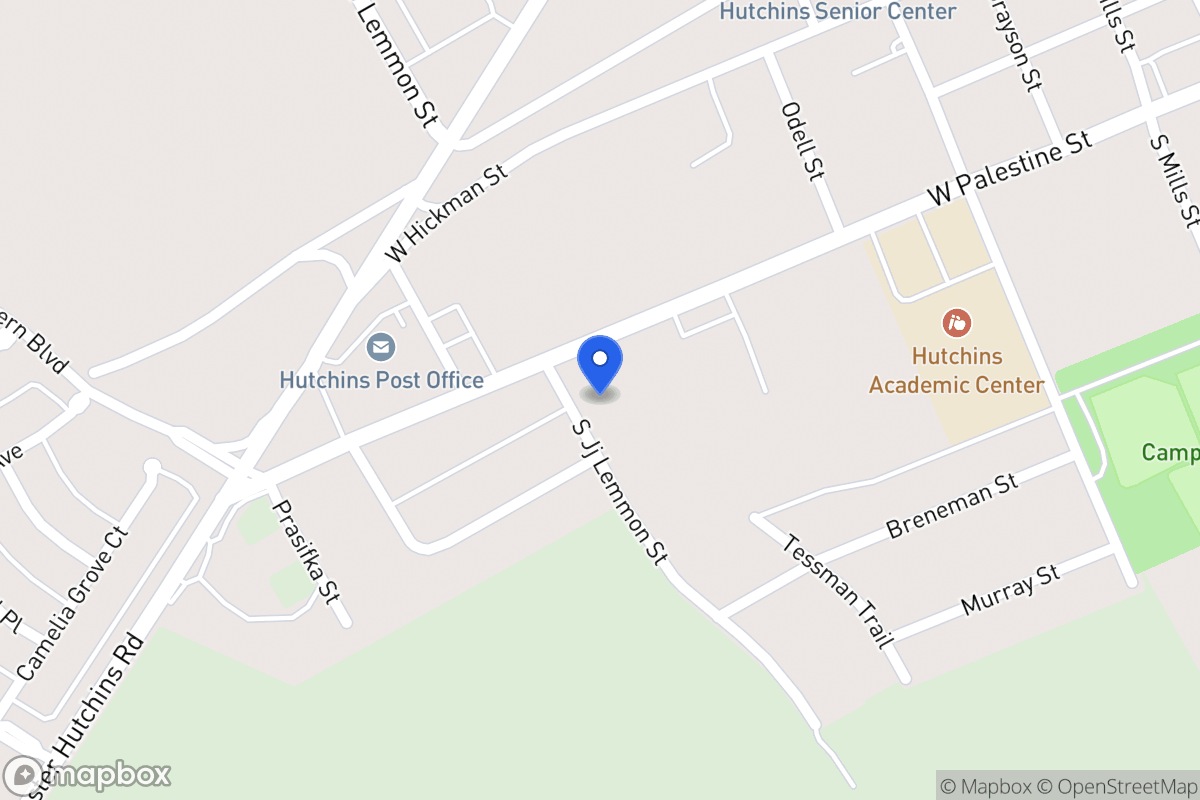 Map of 108 J J Lemmon Rd