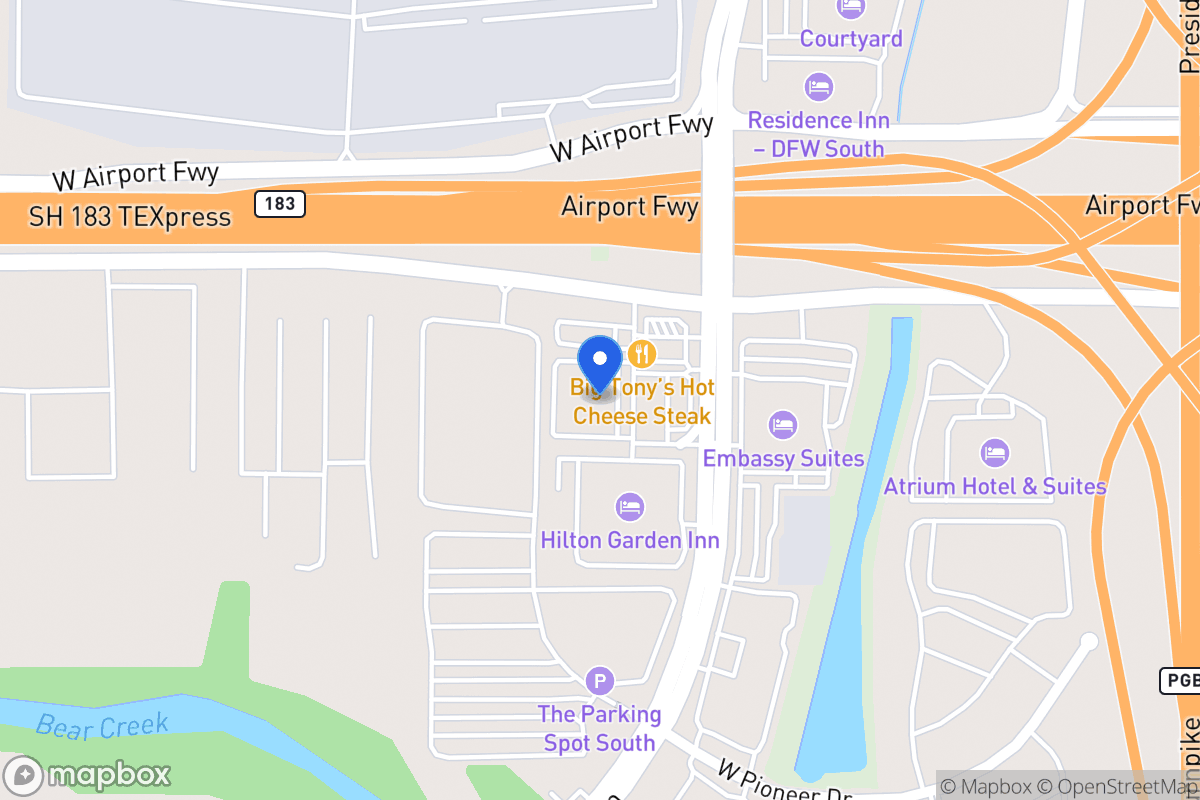 Map of 4940 W Airport Fwy