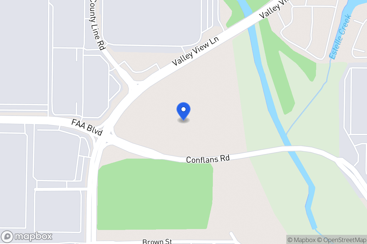 Map of 1501 Valley View Ln