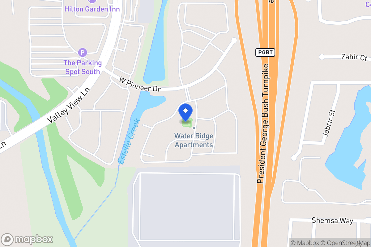 Map of 4600 W Pioneer Dr