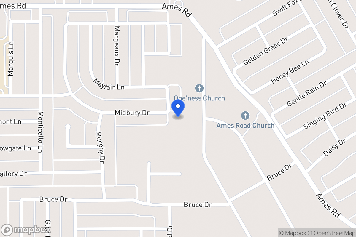 Map of 2820 Mccormick Dr