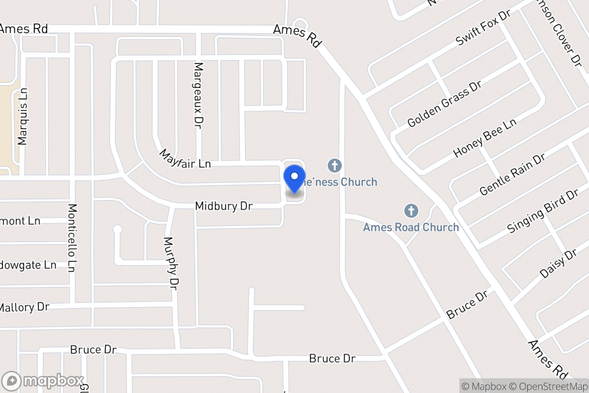 Map of 2824 Mccormick Dr