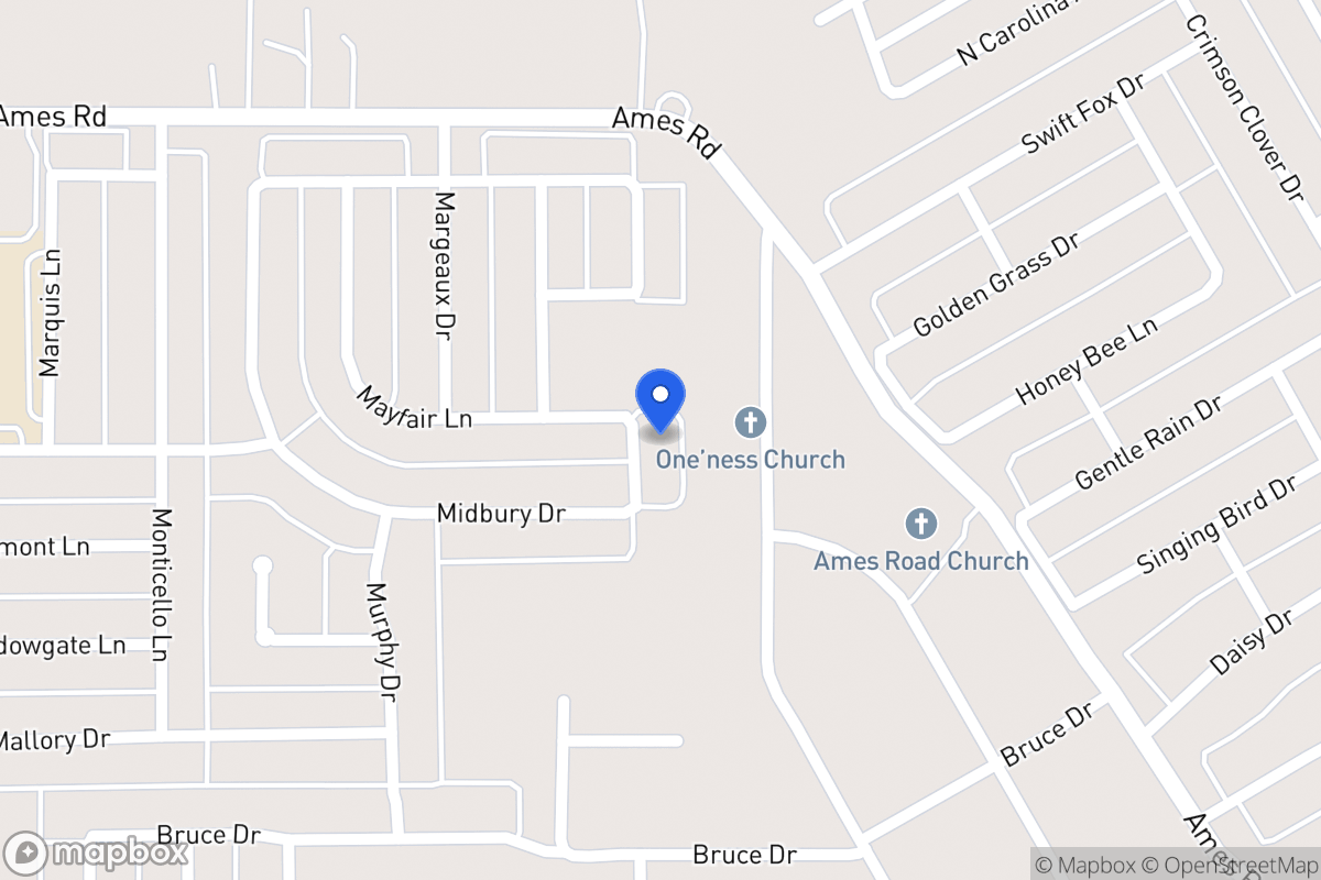 Map of 2836 Mccormick Dr