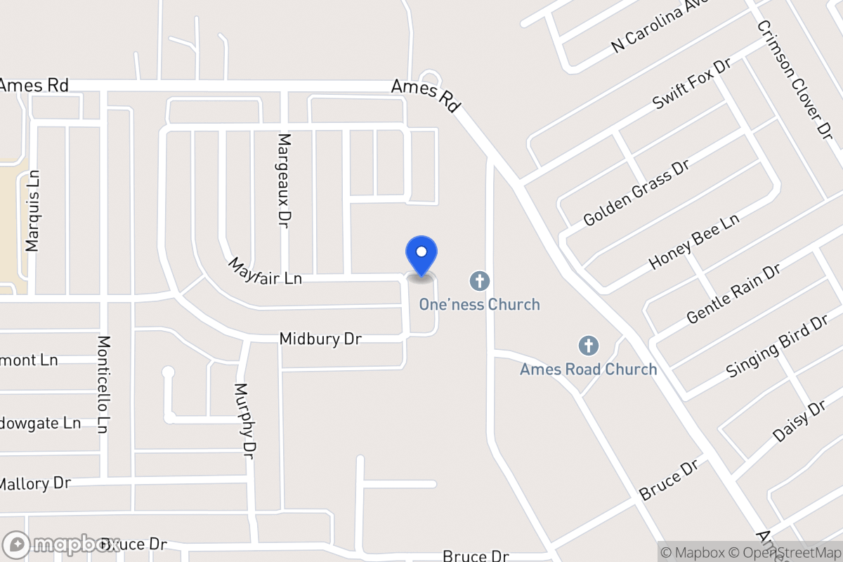 Map of 2840 Mccormick Dr