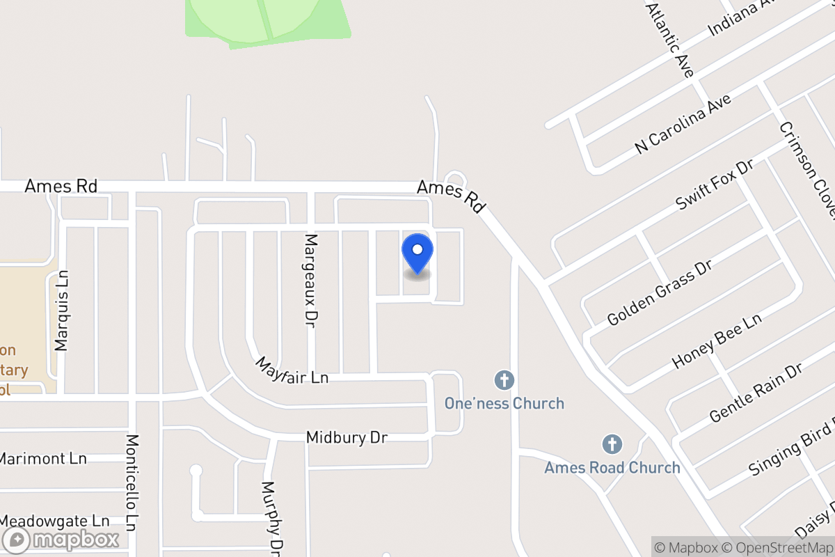 Map of 2933 Mccormick Dr