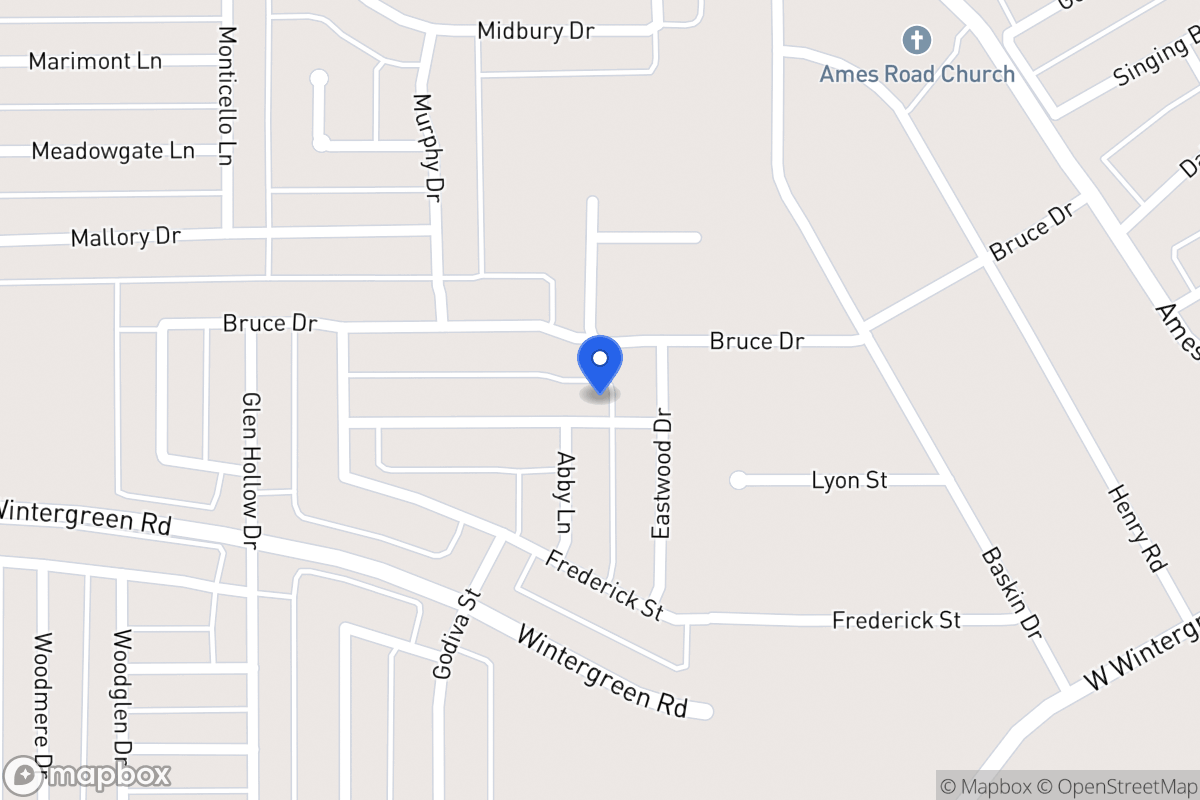 Map of 2015 Marvin Dr