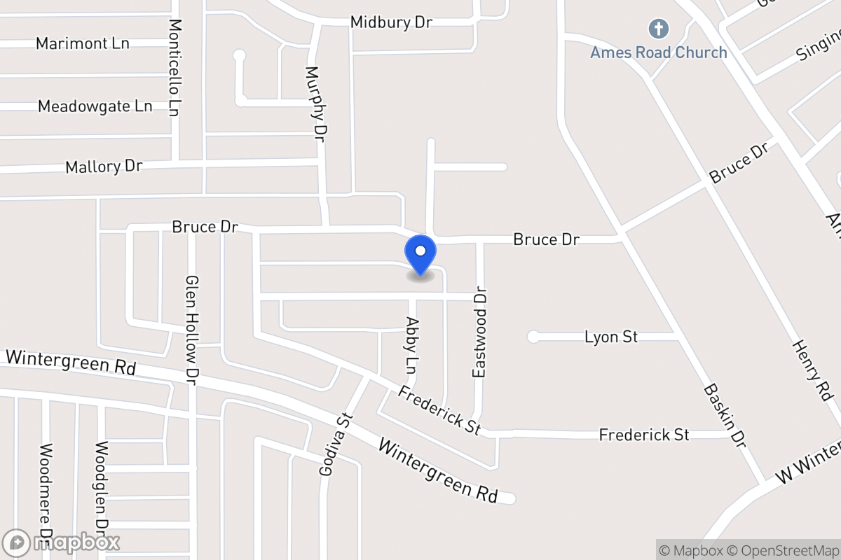 Map of 2019 Marvin Dr