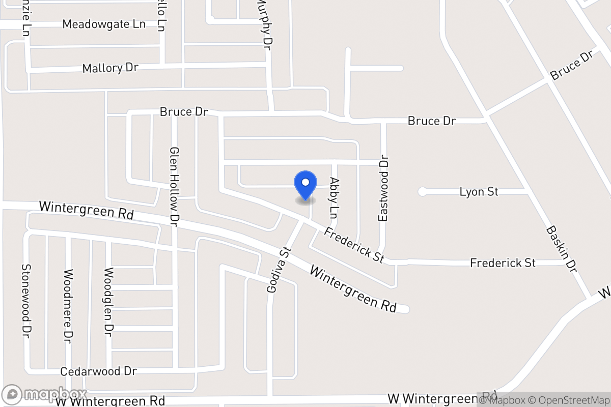 Map of 2201 Frederick St