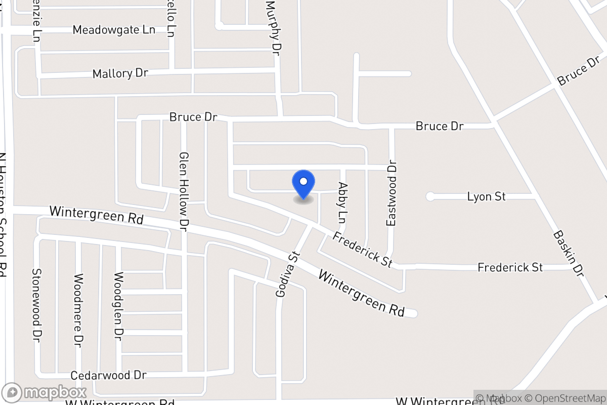 Map of 2205 Frederick St