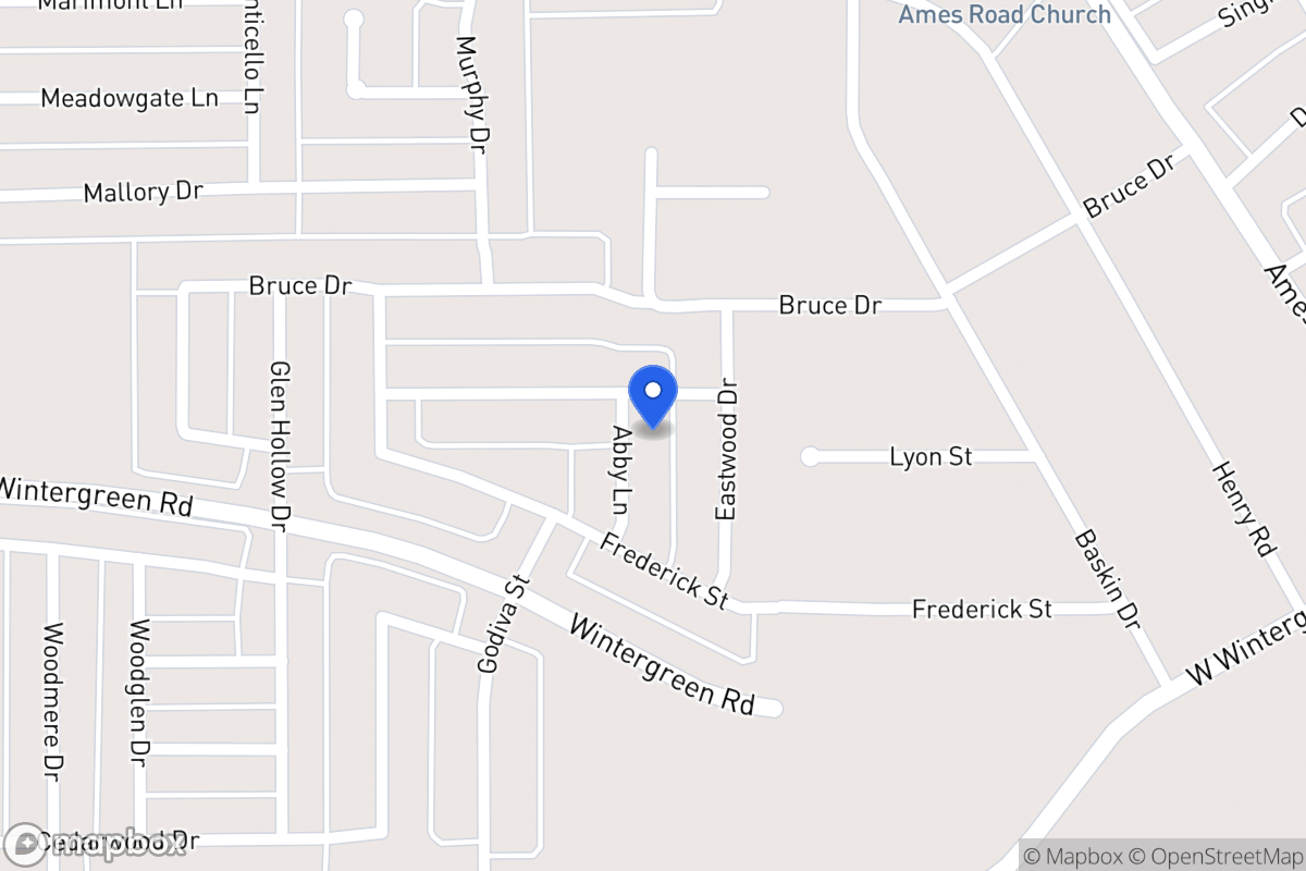 Map of 2504 Abby Ln