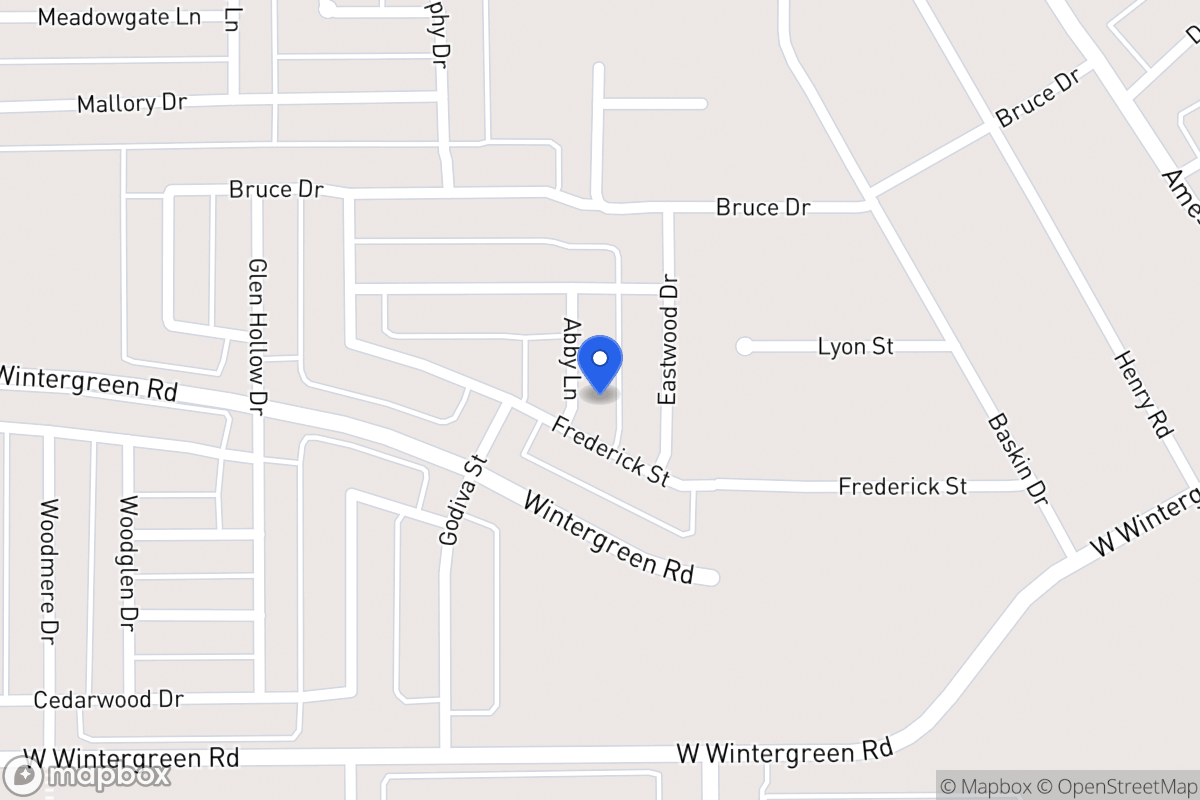 Map of 2318 Abby Ln