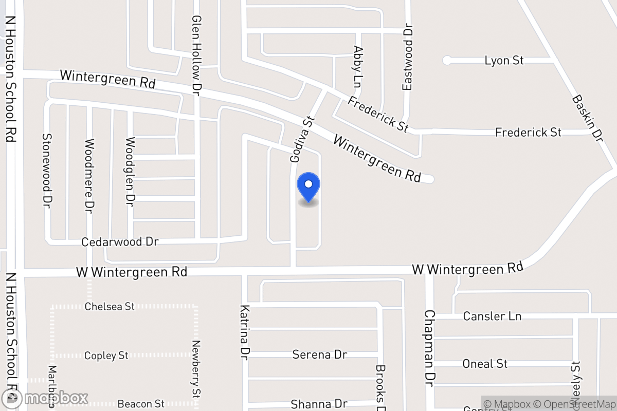 Map of 2024 Godiva St