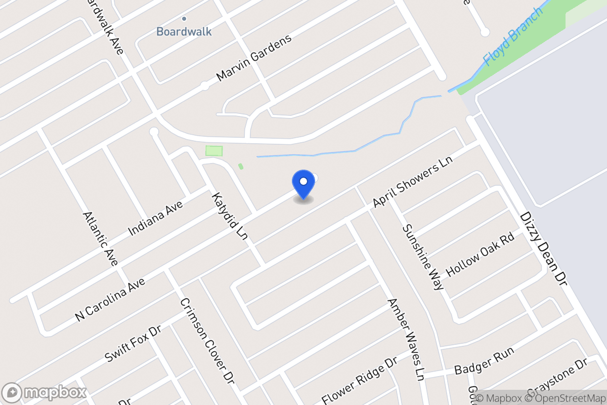 Map of 1312 N Carolina Ave