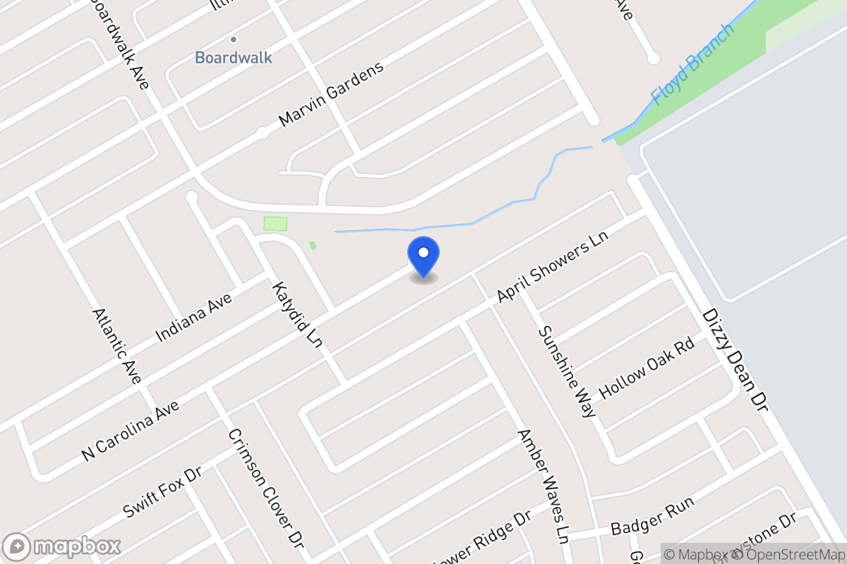 Map of 1304 N Carolina Ave