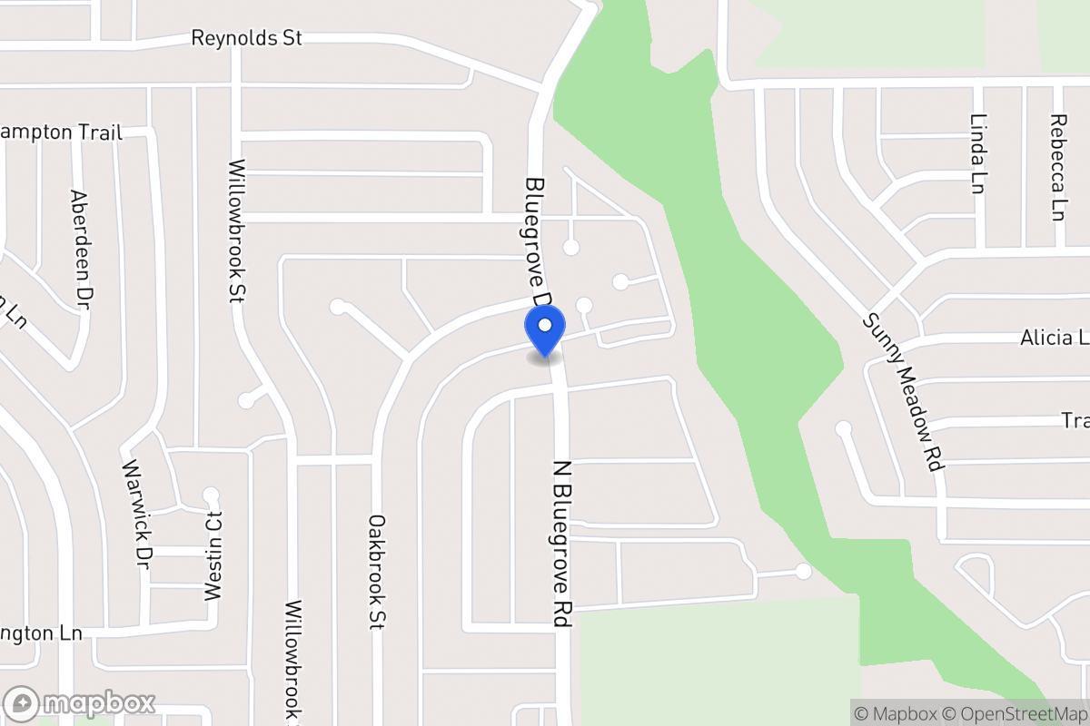 Map of 1491 Brook Meadow Cir