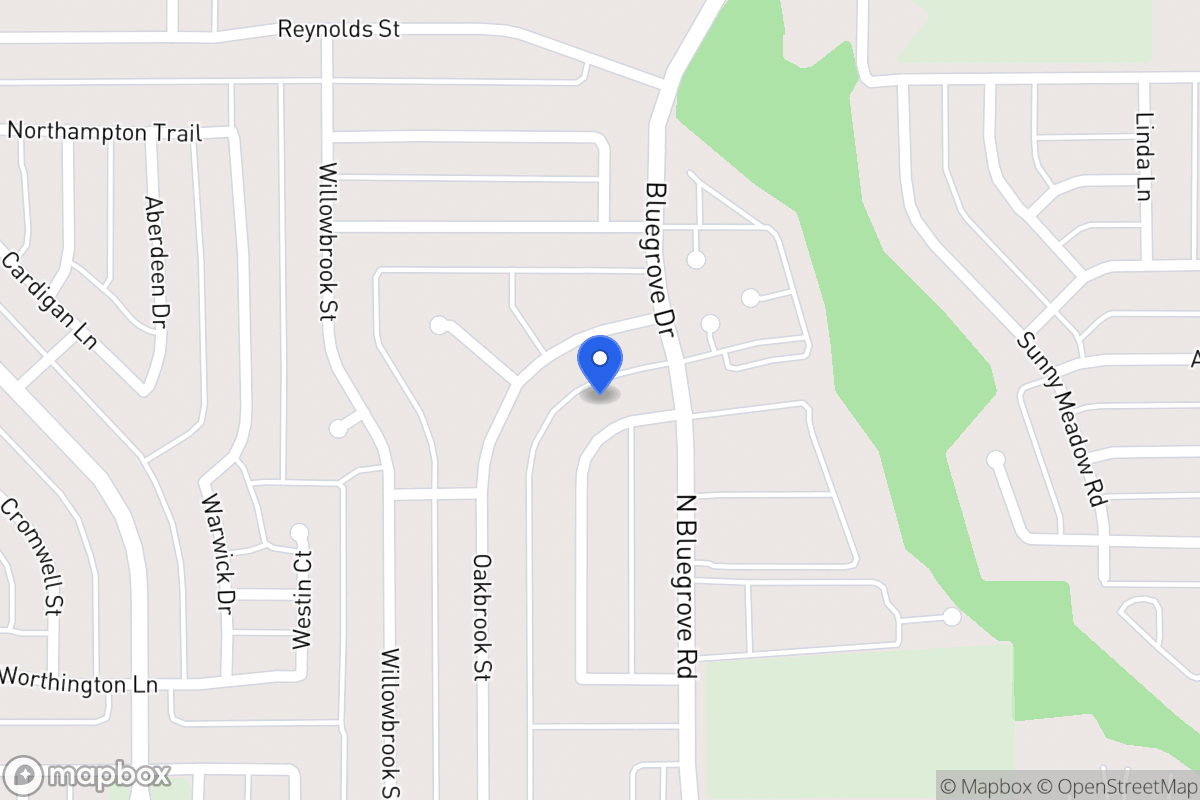 Map of 1479 Brook Meadow Cir