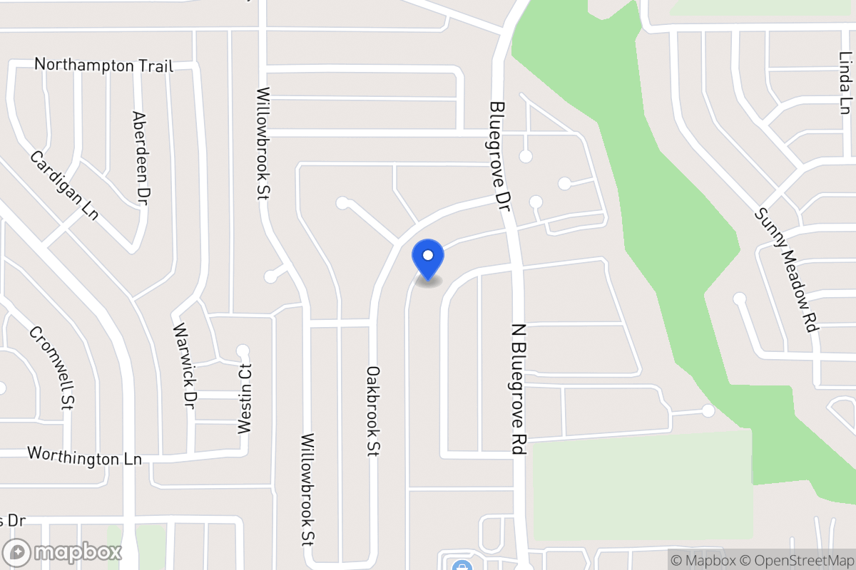 Map of 1469 Brook Meadow Cir