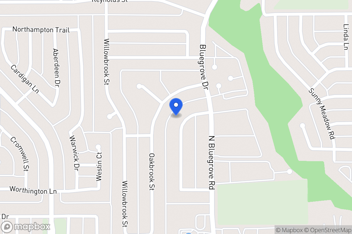Map of 1471 Brook Meadow Cir