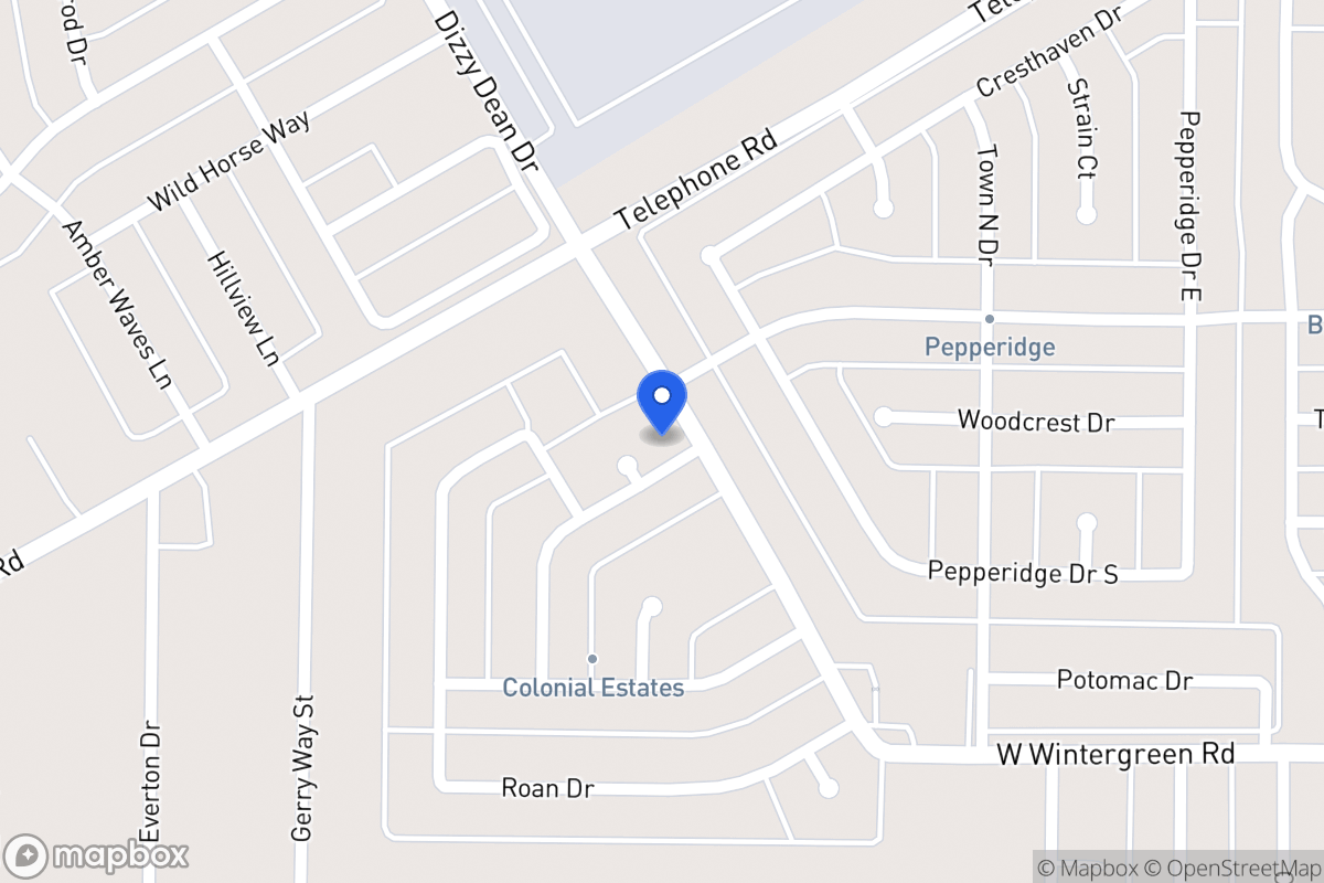 Map of 1103 Conlin Dr