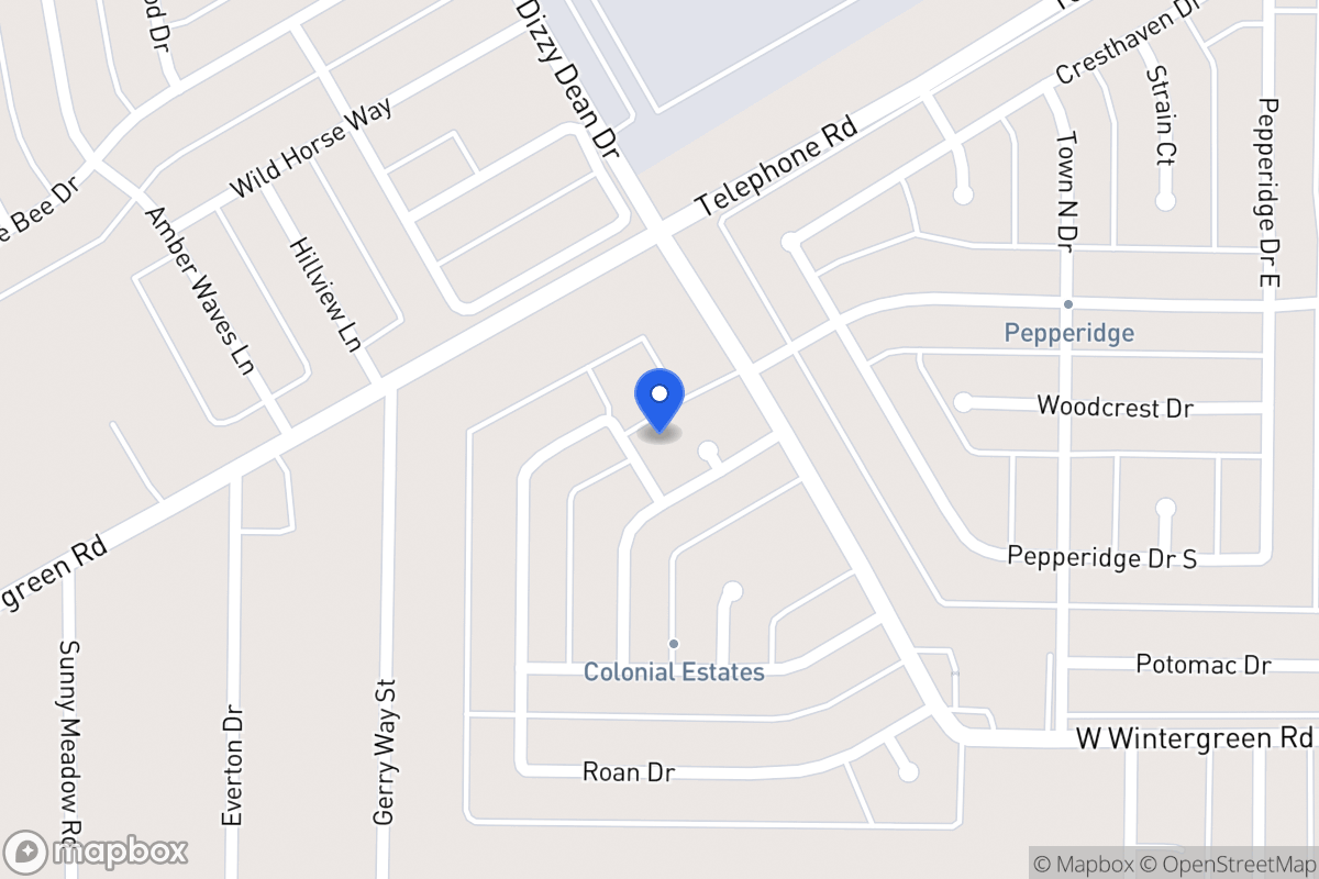 Map of 1113 Conlin Dr