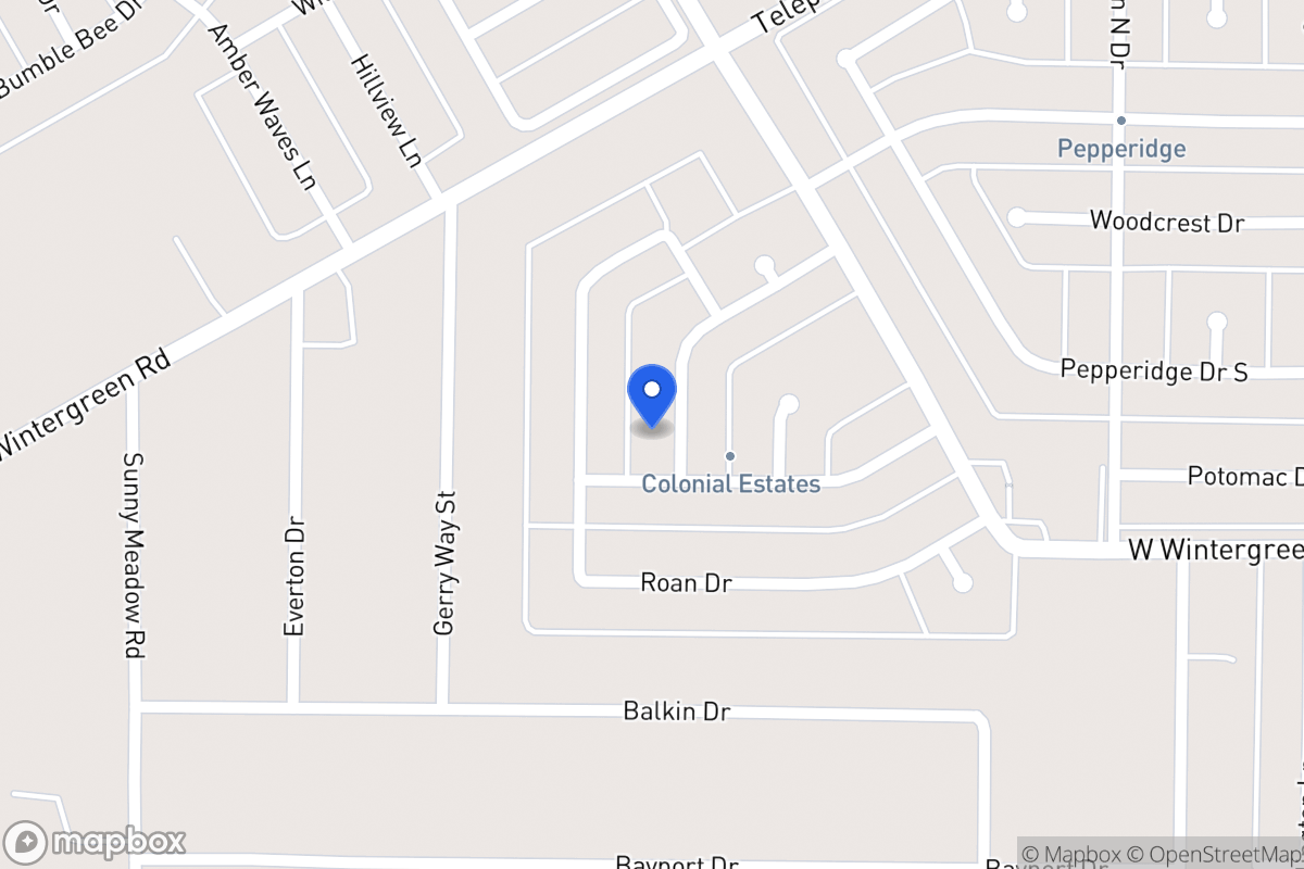 Map of 1225 Conlin Dr