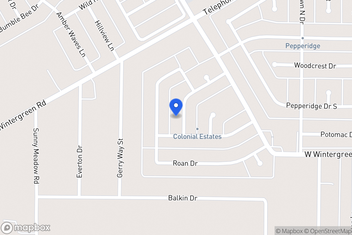 Map of 1221 Conlin Dr