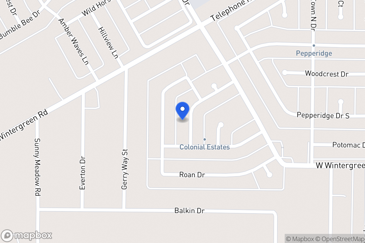 Map of 1217 Conlin Dr