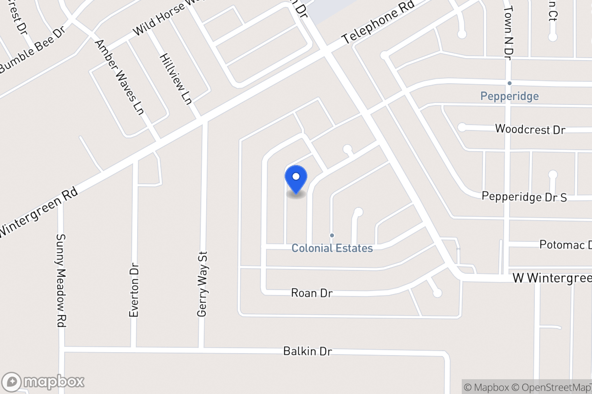 Map of 1213 Conlin Dr
