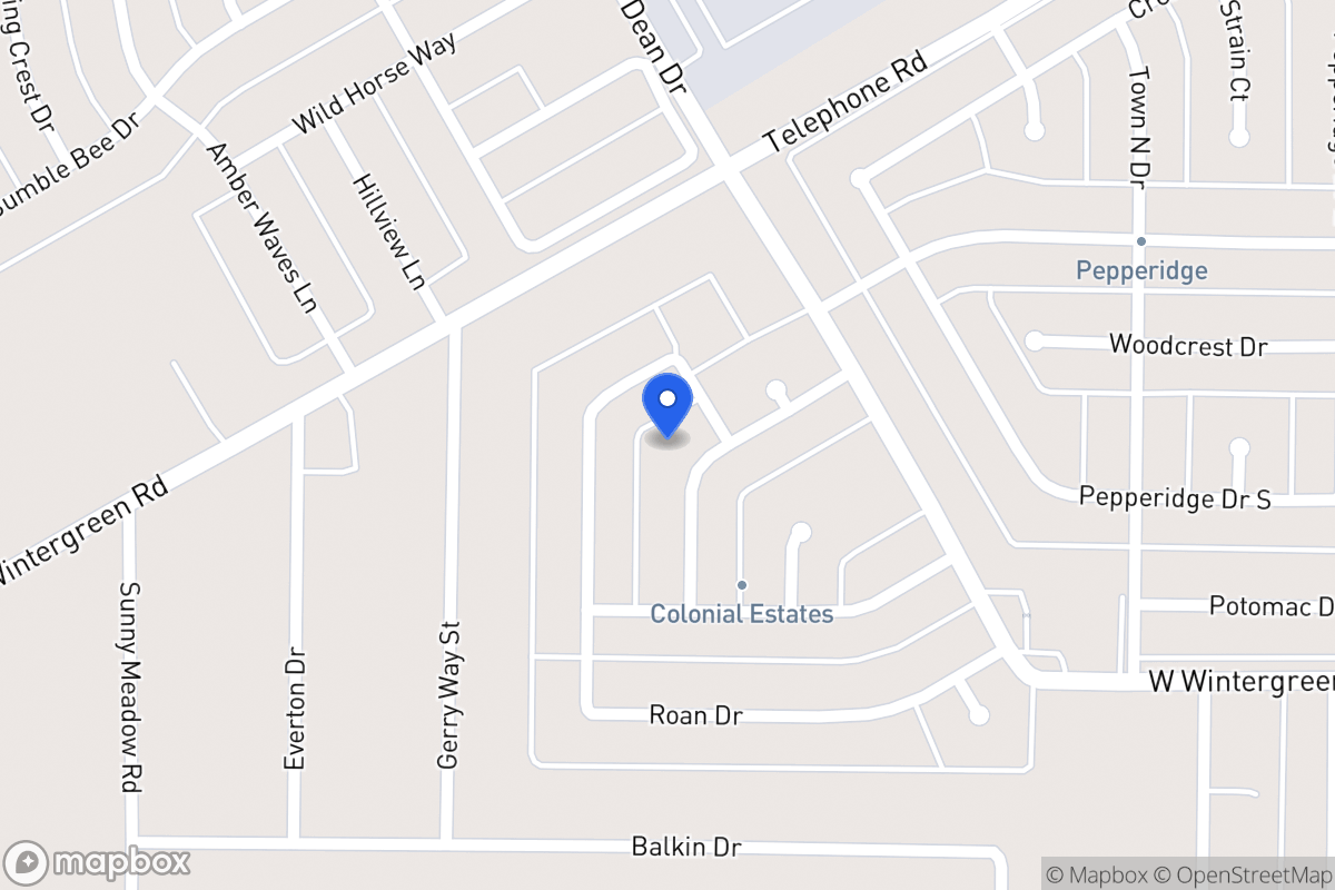Map of 1205 Conlin Dr