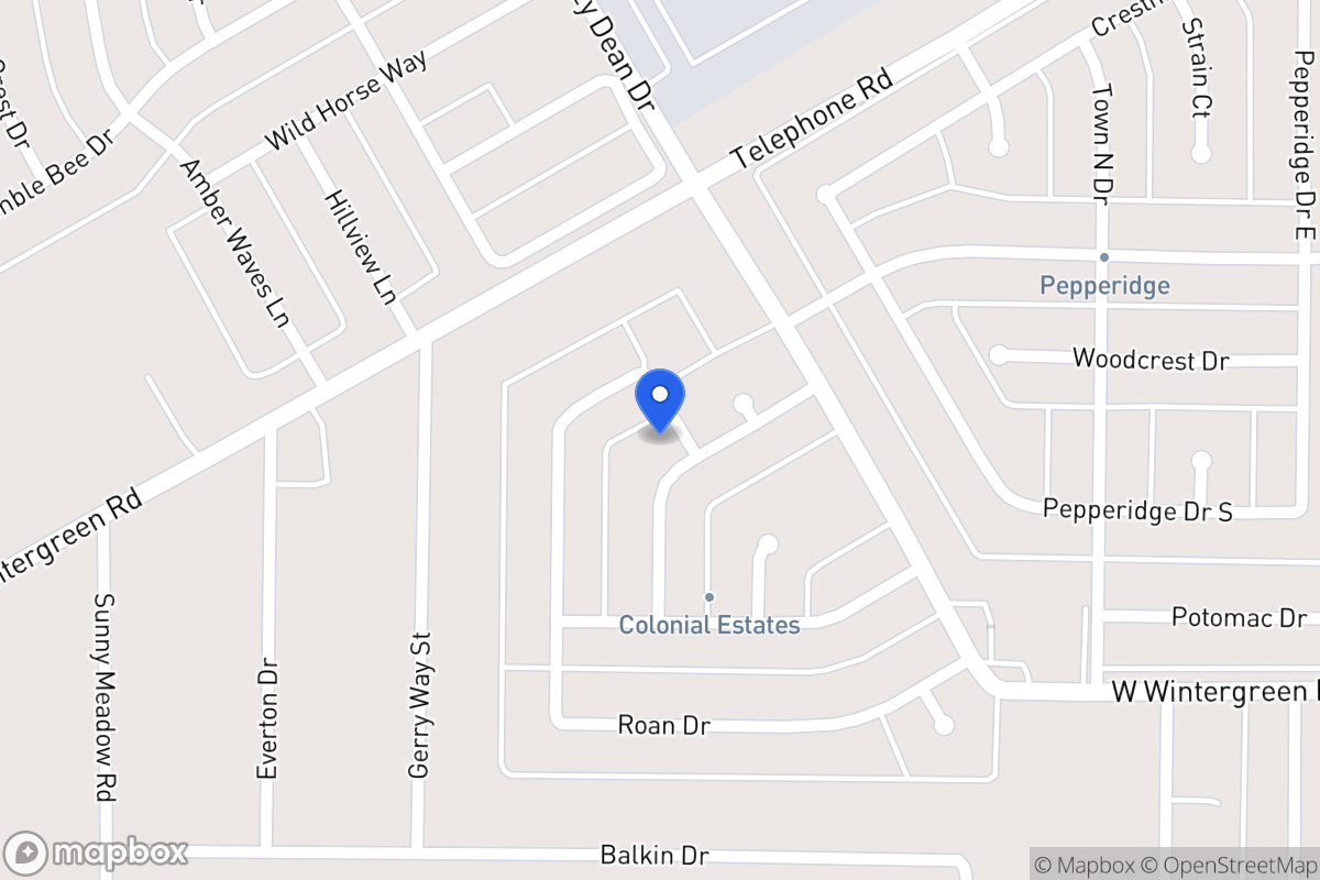 Map of 1201 Conlin Dr