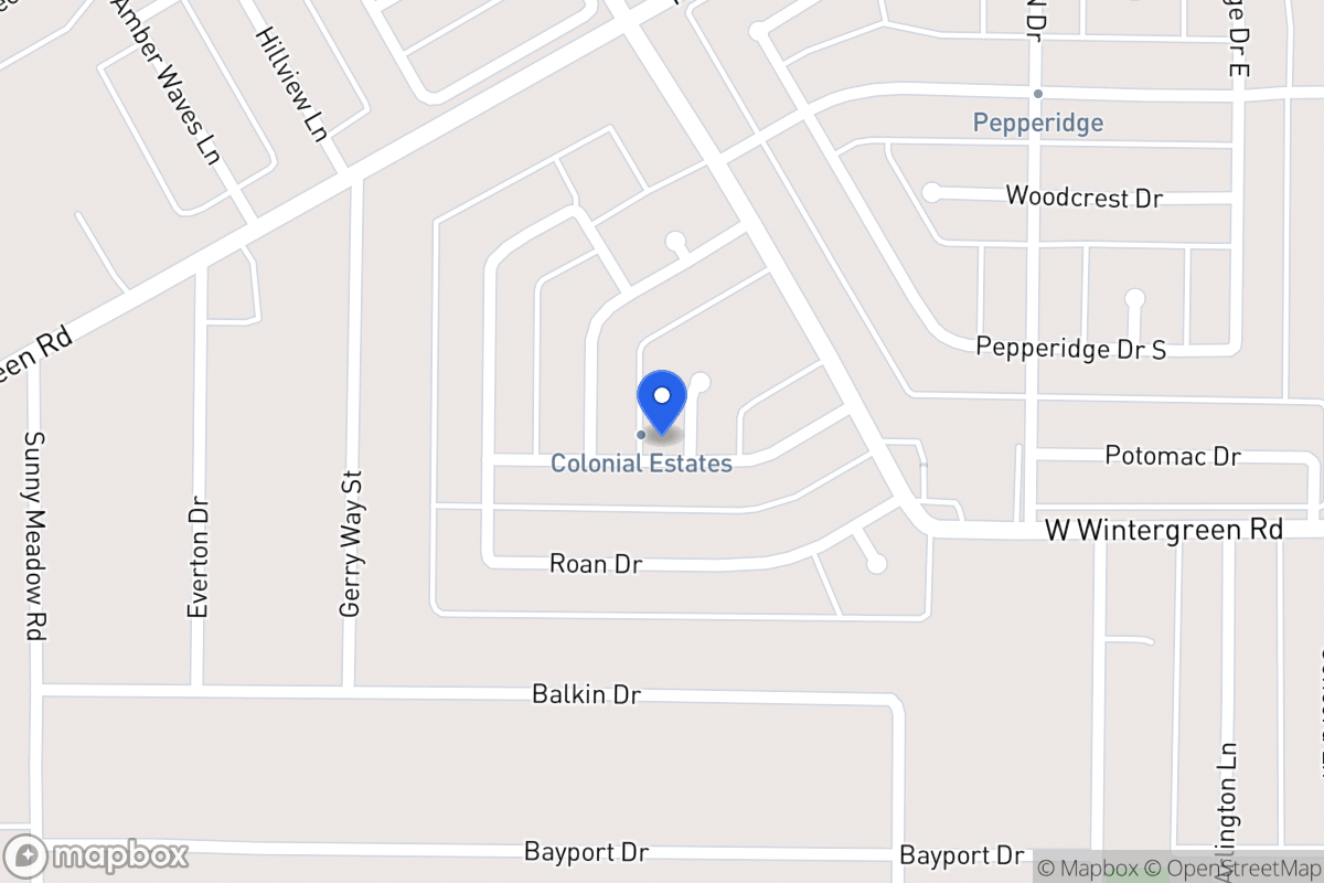 Map of 1243 Margaret Ct