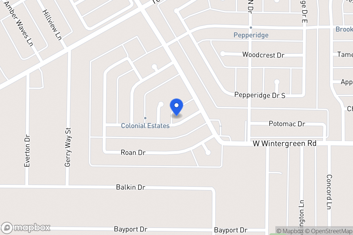 Map of 1215 Payne Dr