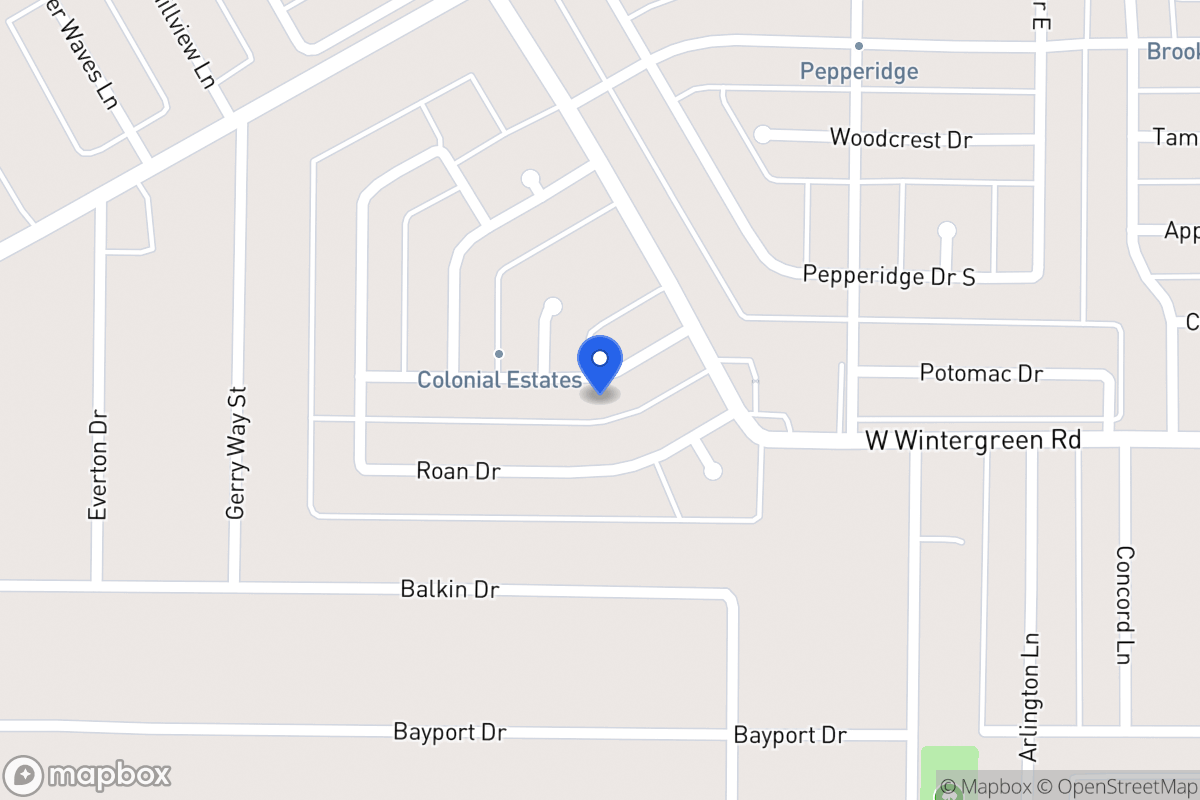 Map of 1224 Payne Dr