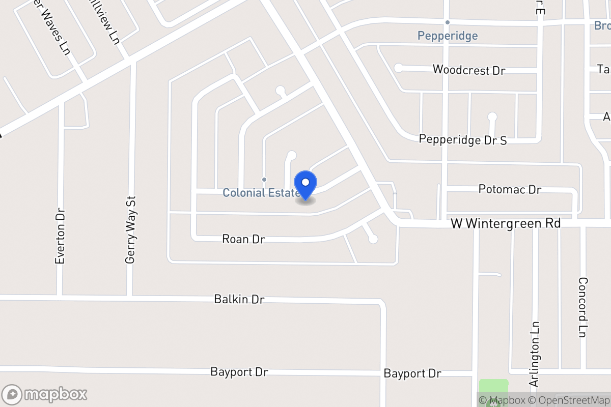 Map of 1228 Payne Dr