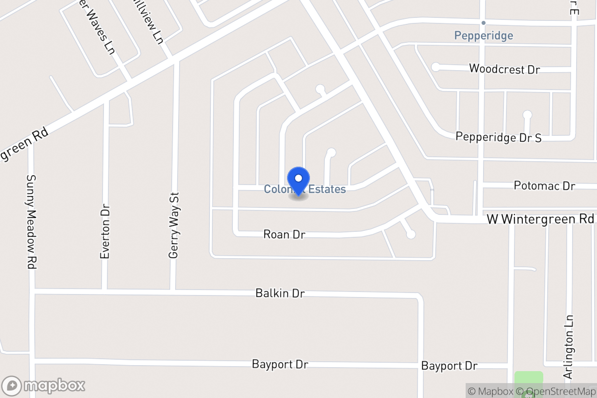 Map of 1248 Payne Dr