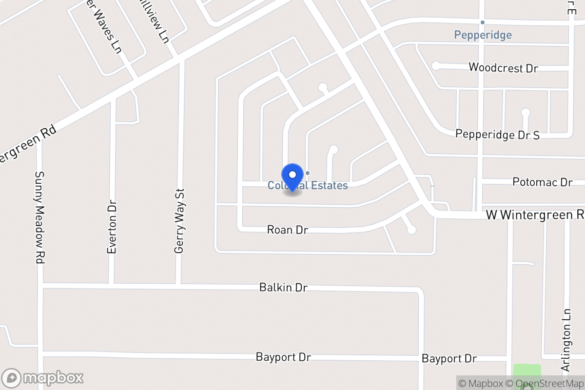 Map of 1252 Payne Dr